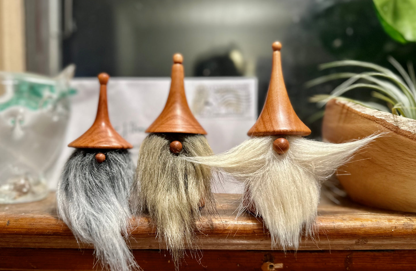 Hand-Turned House Gnomes - 2025 Placement