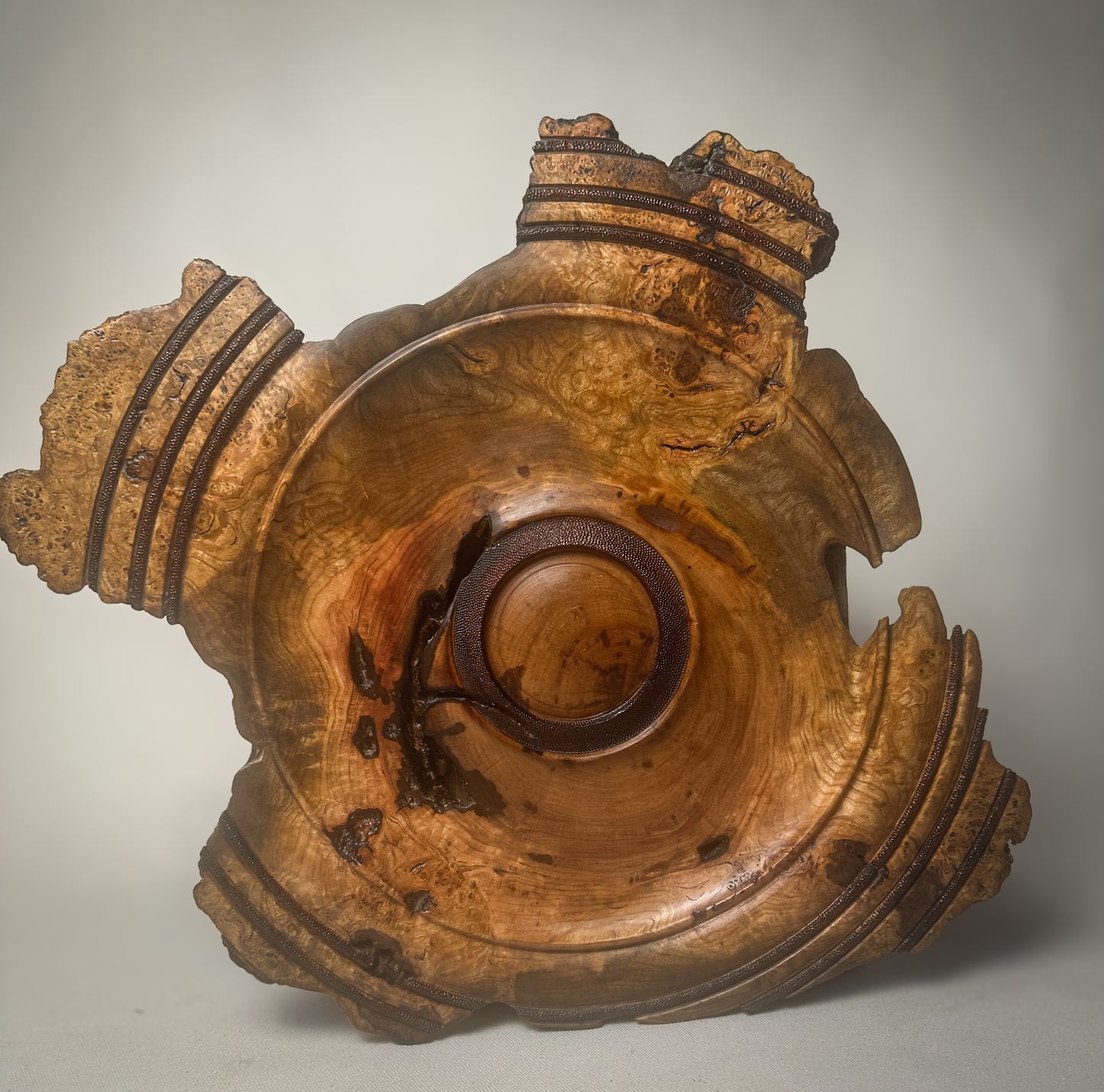 Cherry burl piece