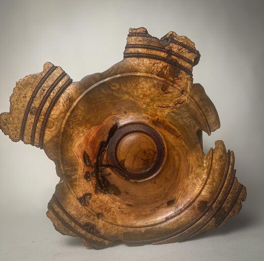 Cherry burl piece