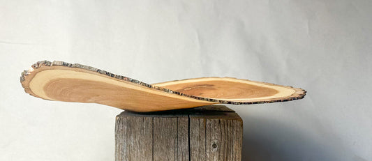 Red Oak live edge disc