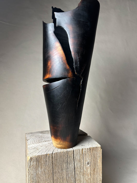 Fired Rock Maple Vessel